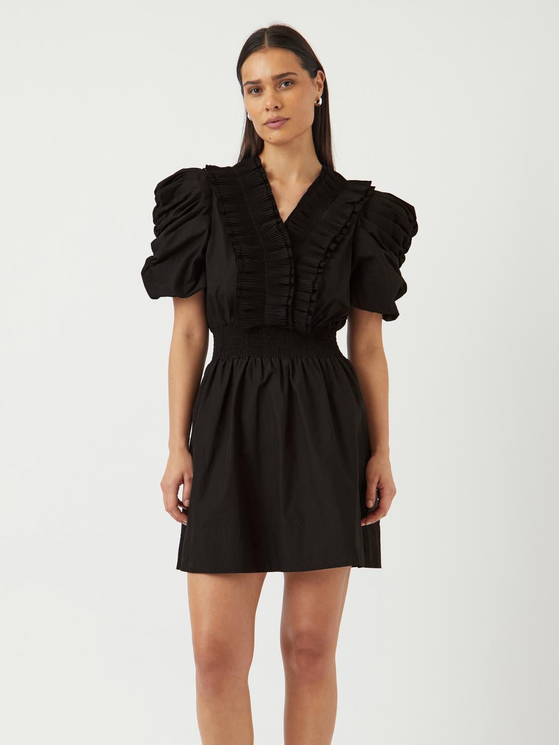 YASAKERA Short Dress - Black - VERO MODA & VILA Bergvik
